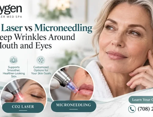 CO2 Laser vs Microneedling for Deep Wrinkles Around the Mouth and Eyes